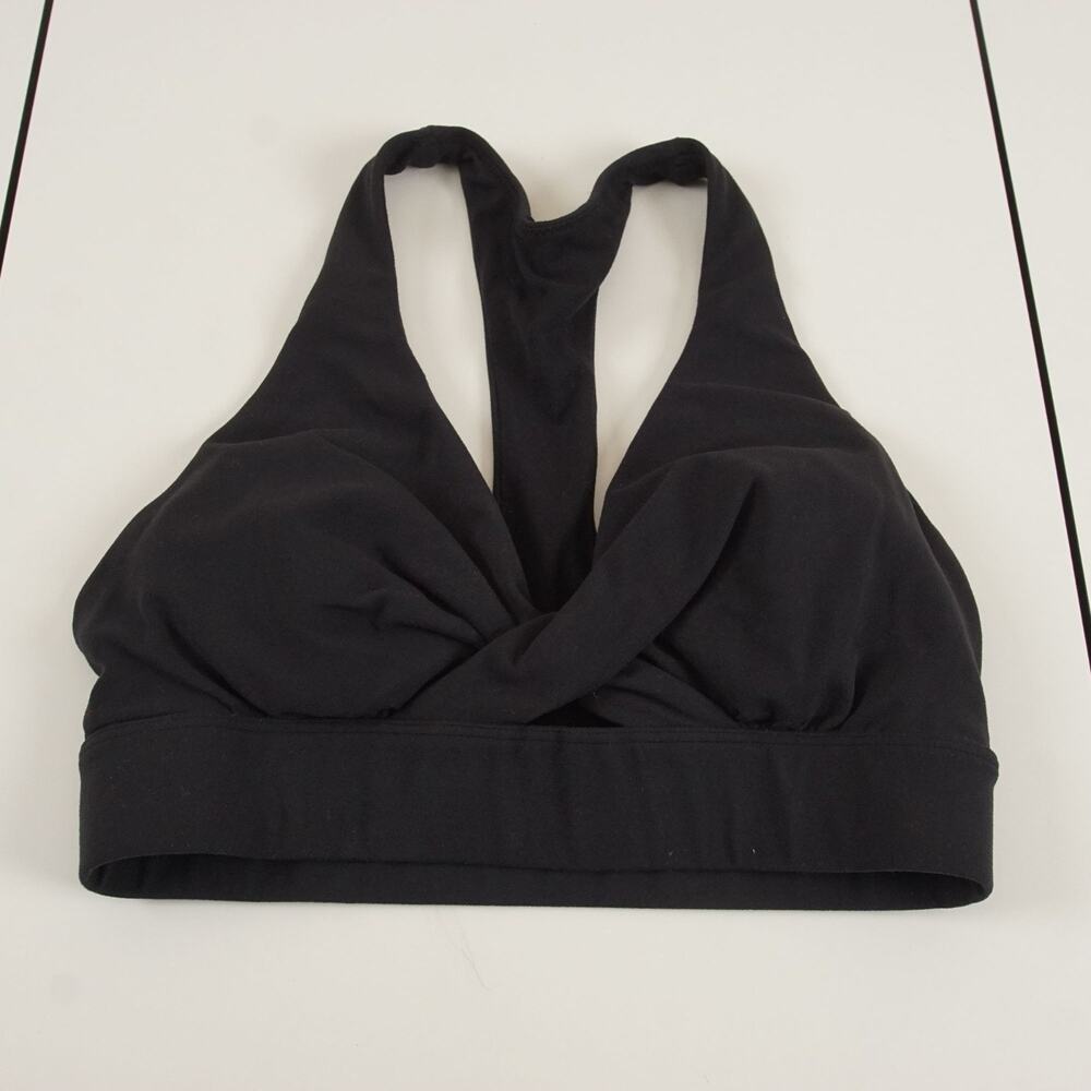 Lululemon Black Sweet Awakenings Sports Bra Womens Sz 6